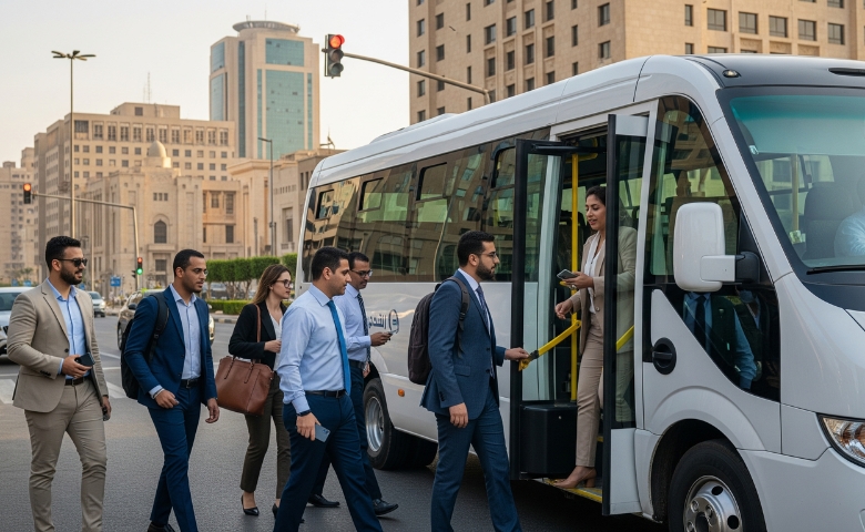 أفضل شركات نقل موظفين بالقاهرة 2025 دليل شامل