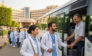 أهمية خدمات نقل موظفين الأطباء في مصر