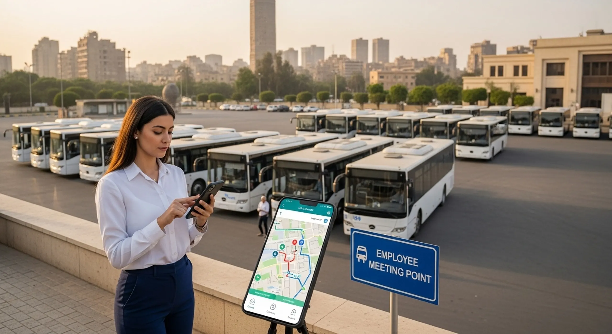 لماذا تعد نقلكو الخيار الأفضل لخدمات نقل الموظفين والعمال في القاهرة الكبرى؟
