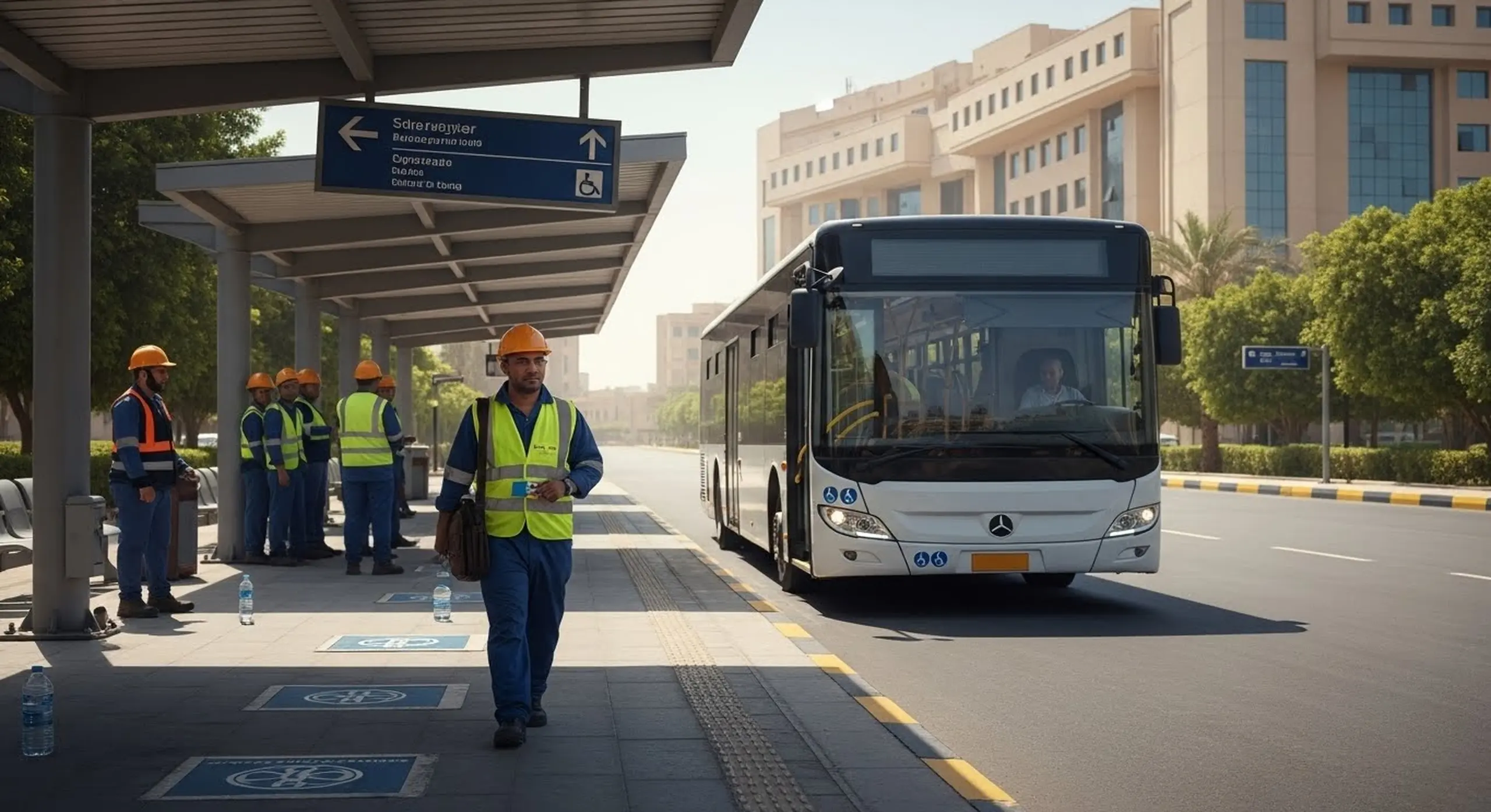 خدمات نقلكو المتخصصة لنقل فرق العمل في الشركات والمصانع
